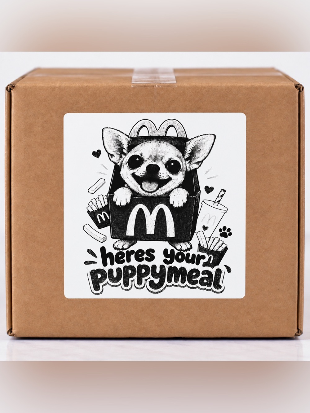 Cute Chihuahua
Stickers 3”x3”-100ct.